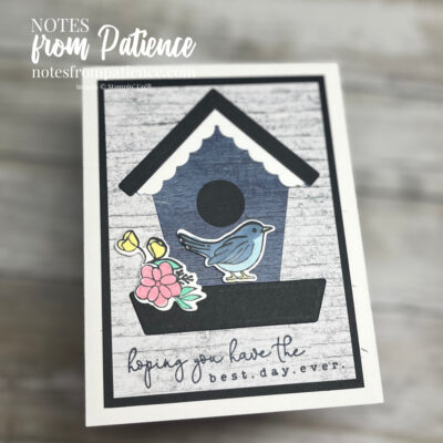 Stampin’ Up! Country Birdhouse Best Day Ever!