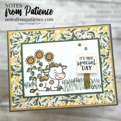 Stampin’ Up! Another Cutest Cows Birthday