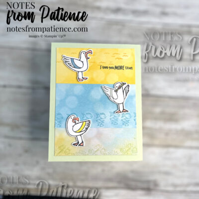 Stampin’ Up! Sale-A-Bration Friendly Seagulls