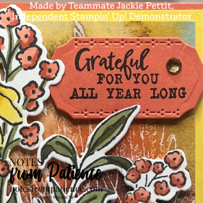 Stampin’ Up! Mixed Florals Team Swap